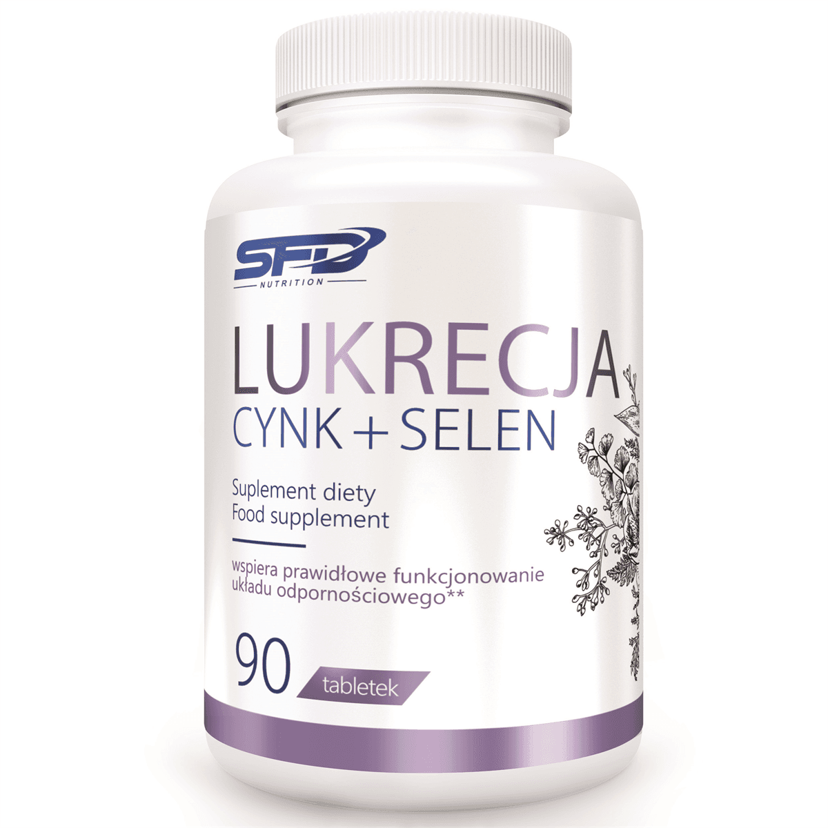 SFD Lichiorice Zinc + Seleniu Supliment alimentar 90 Tablete
