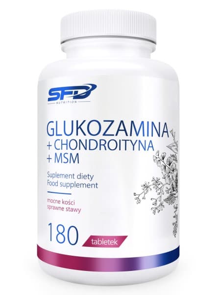 SFD Glucosamină + Condroitină + MSM Supliment alimentar 180 Tablete