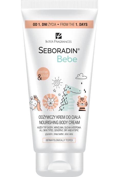 Seboradin Bebe Crema de corp hrănitoare pentru bebeluși 200ml