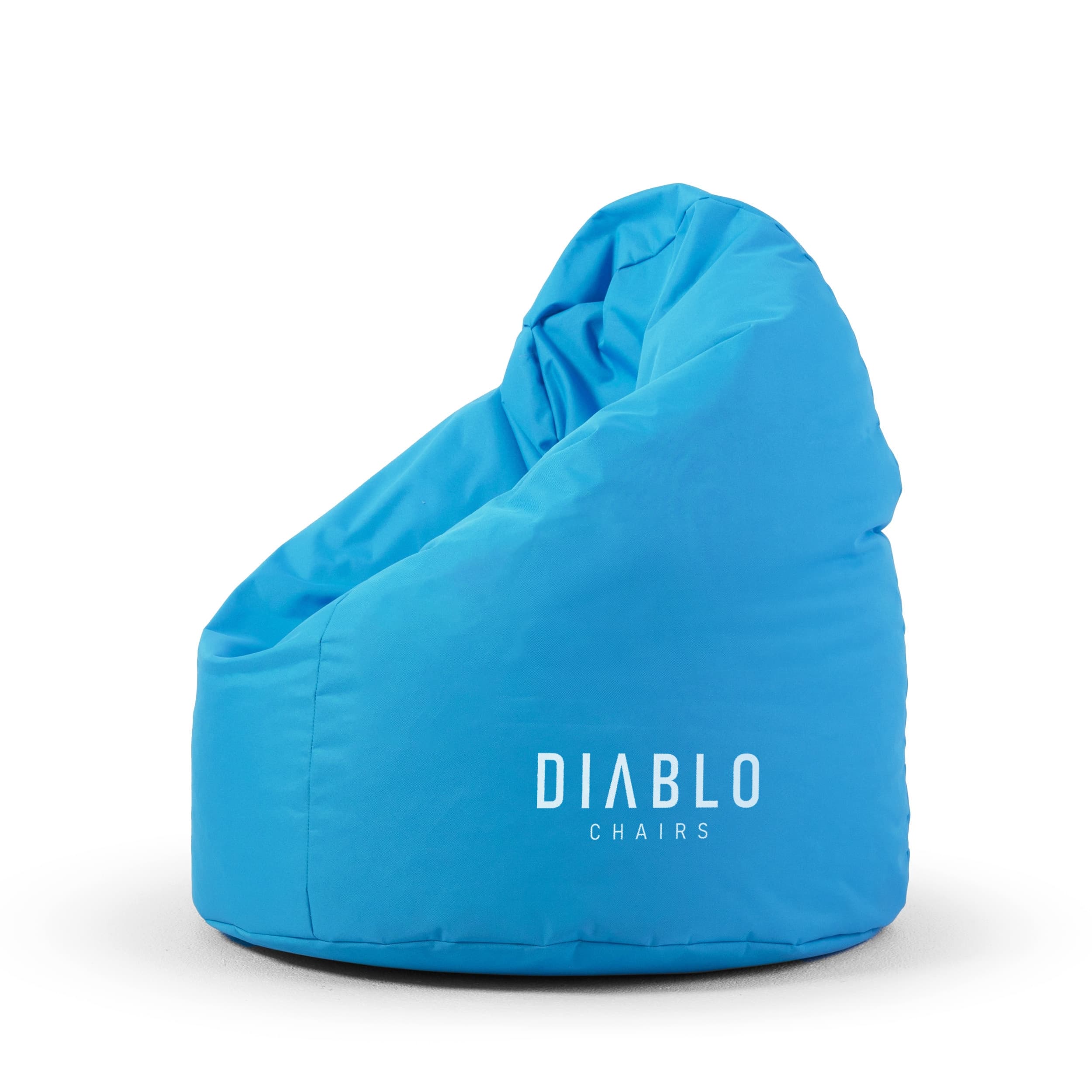 Fotoliul tip puf Diablo Chairs pentru copii: Albastru