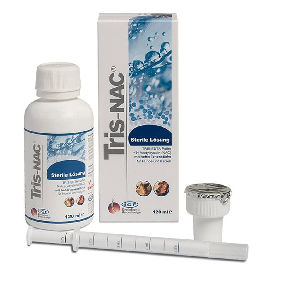 GEULINICX Tris-NAC 120ml solutie sterila cu putere ionica ridicata pentru caini si pisici