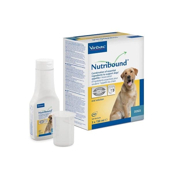 VIRBAC Nutribound Dog 3x150ml suspensie orala pentru caini in convalescenta