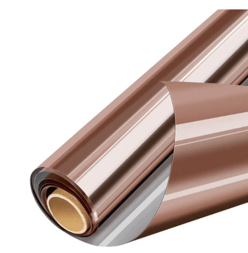 Folie reflexiva pentru geamuri Bronz 60X300