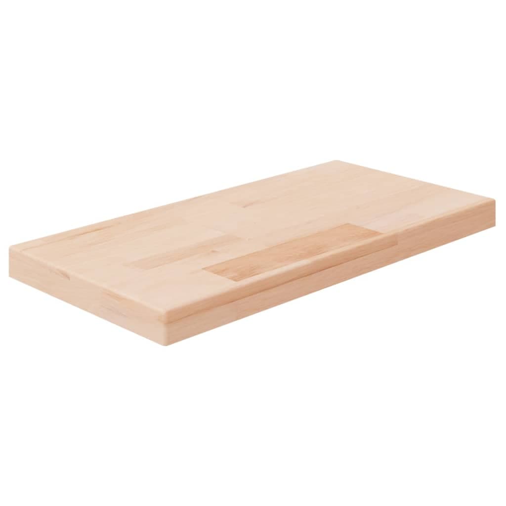 Gossi polita, 40x20x2,5 cm, lemn masiv de stejar netratat