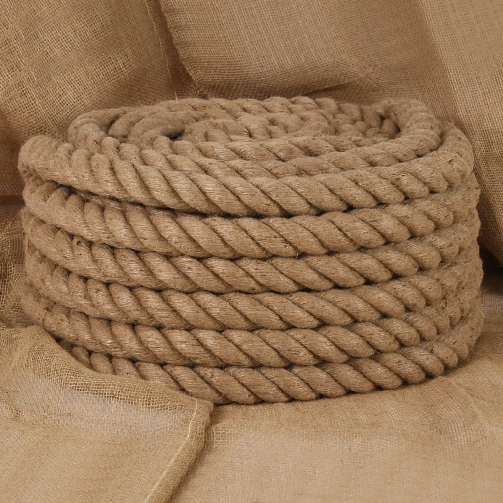 Gossi funie de iuta, 10 m lungime, 60 mm grosime