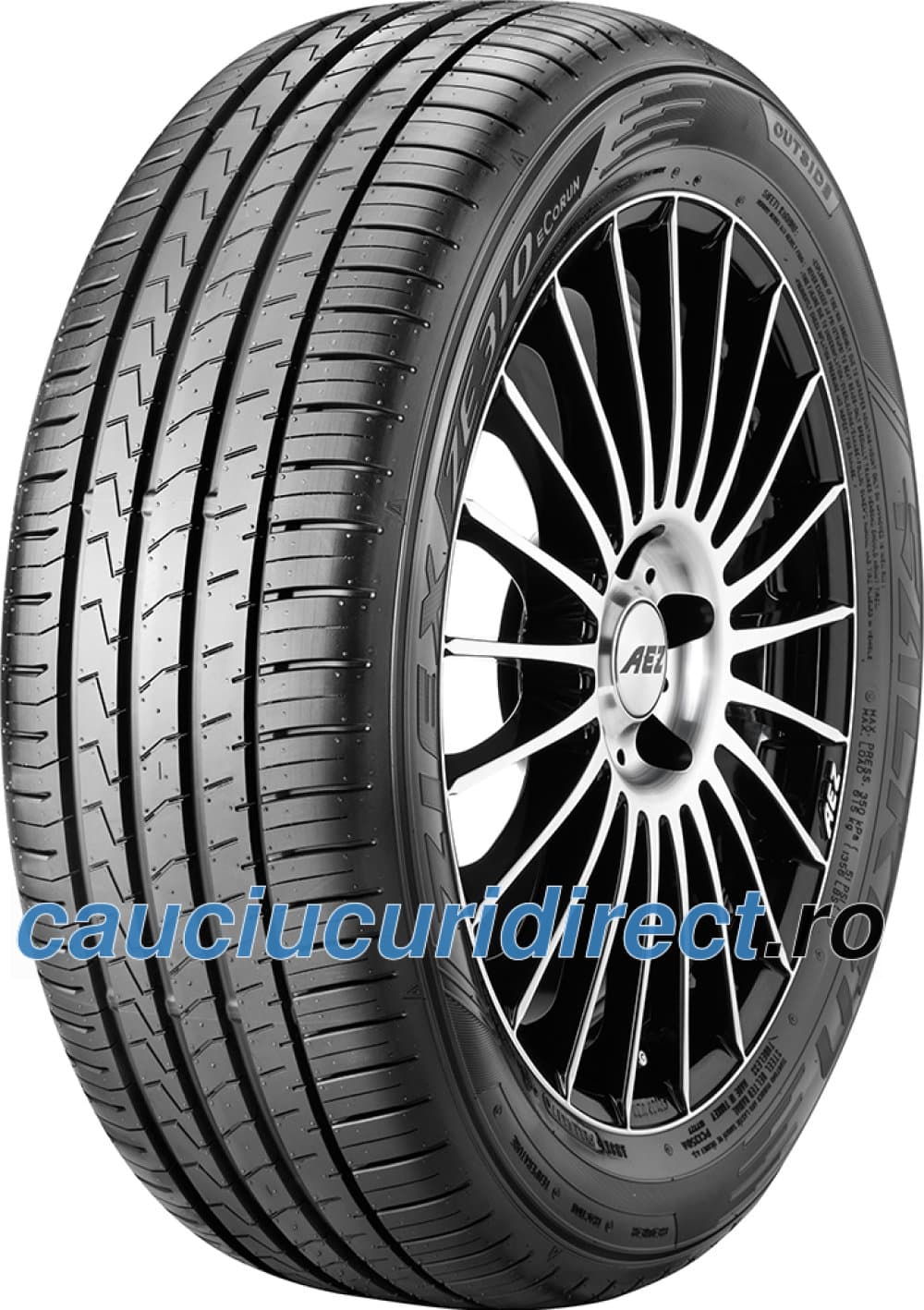 Falken ZIEX ZE310 ECORUN FEXM ( 205/60 R16 96W XL Ecorun, cu protectie de janta (MFS), runflat BLK )
