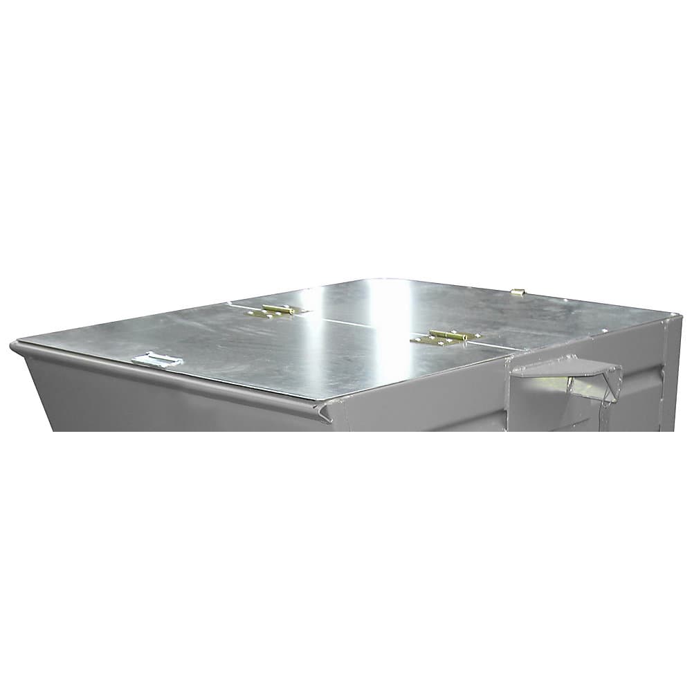 eurokraft pro Capac, zincat, pentru volum recipient 0,225 m³, deschidere pe două laturi