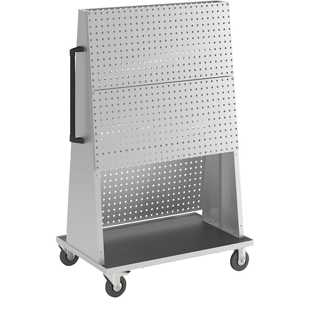 eurokraft pro Stație de curățare, mobilă, lung. x lăț. x î. 1010 x 650 x 1564 mm