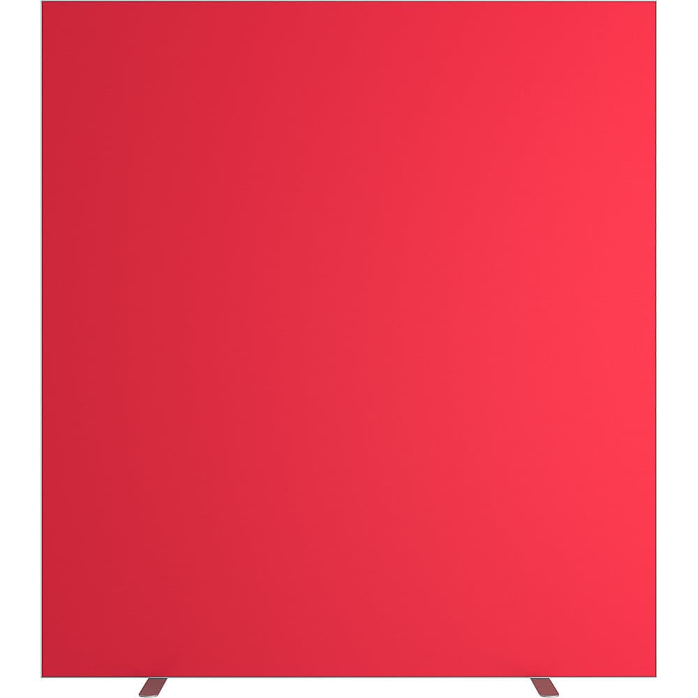EasyScreen Perete despărțitor easyScreen, î. x ad. 1740 x 390 mm, roșu, lățime 1600 mm