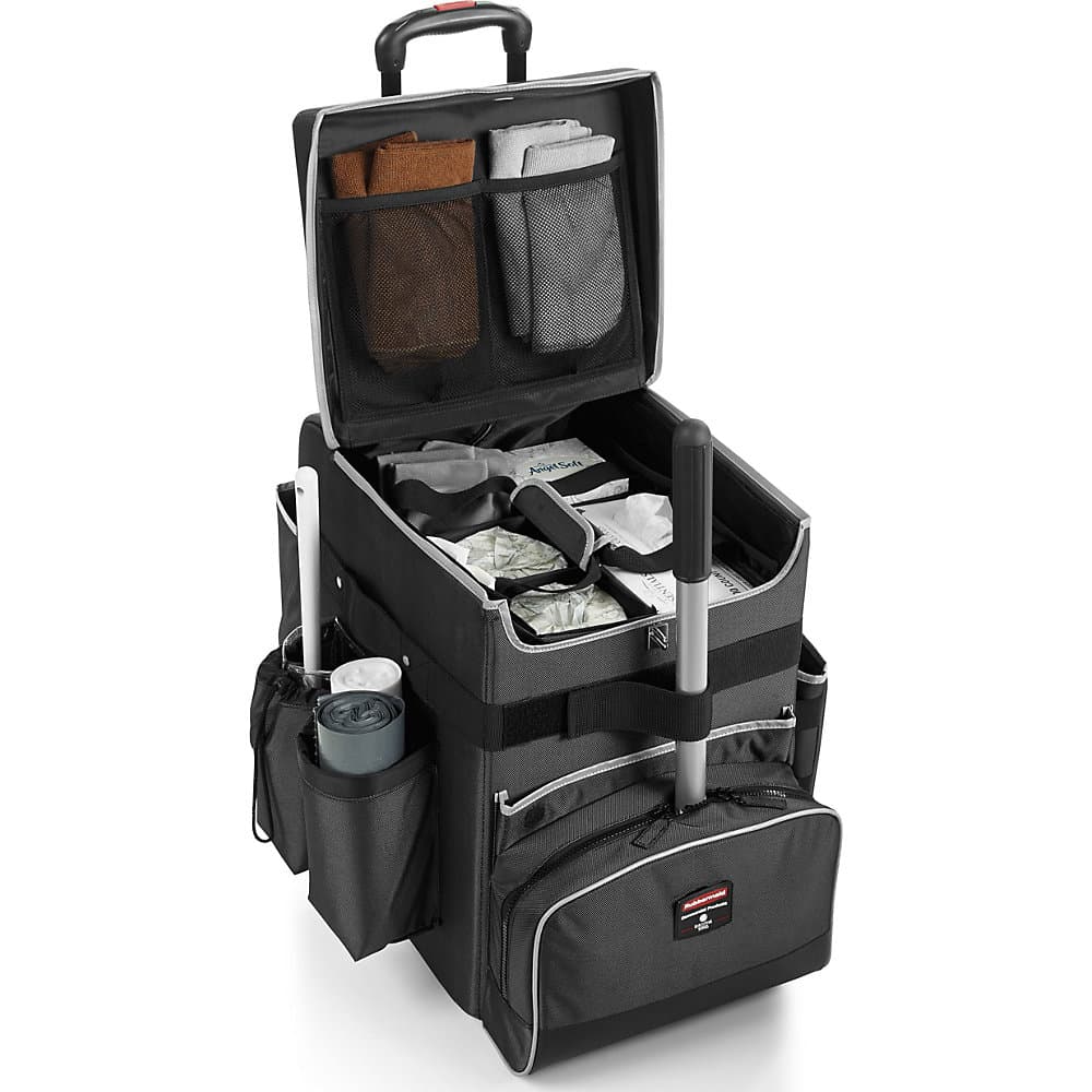 Rubbermaid Cărucior de service QUICK CART, mobil, lung. x lăț. 419 x 363 mm, mediu