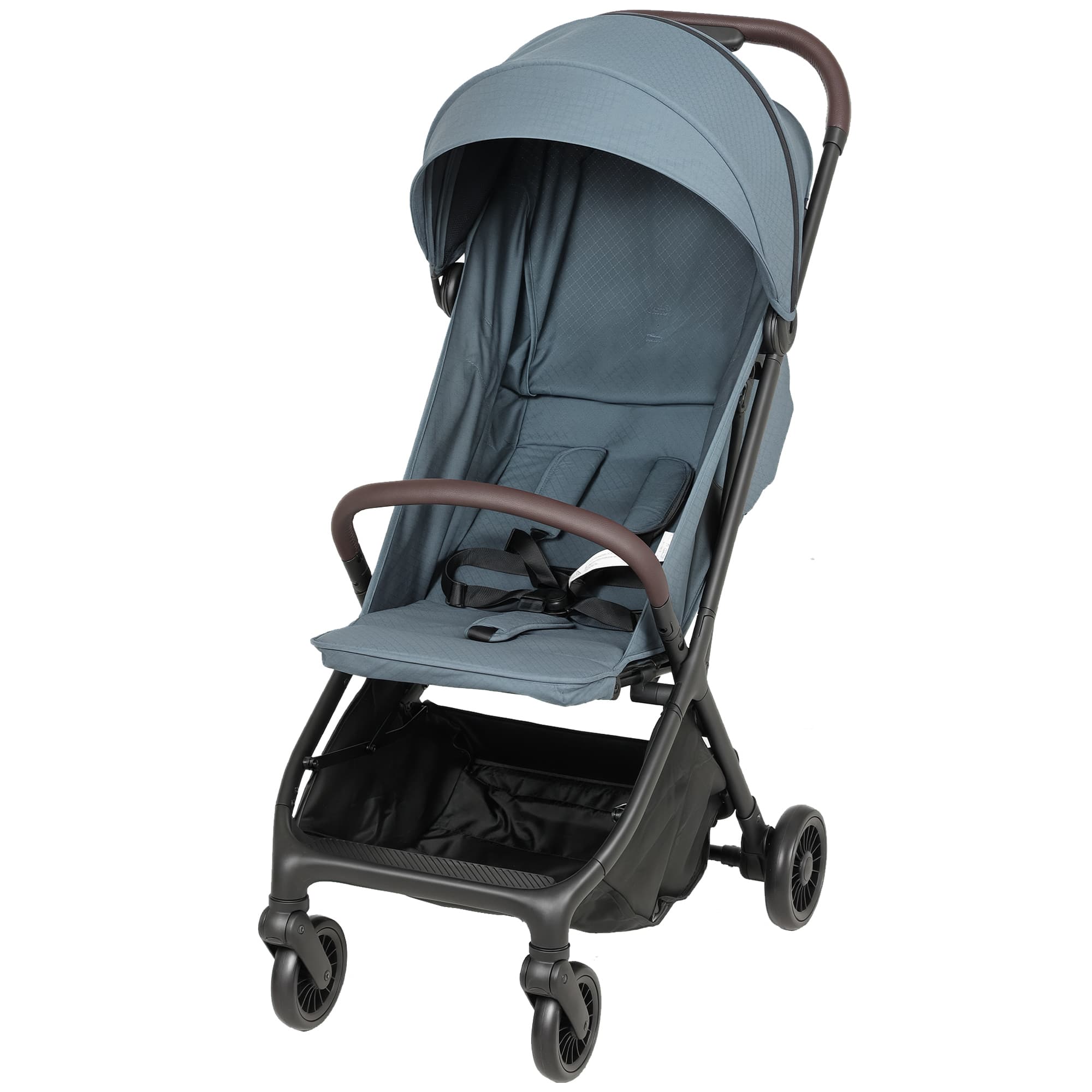 AIYAPLAY Cărucior Ușor 6.3kg pentru Copii 0-3 Ani Pliabil cu o Mână, Cărucior Compact Reclinabil cu Copertină și Suport pentru Picioare
