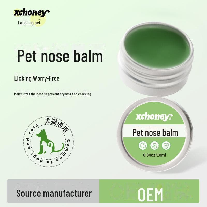 Cremă pentru nas pentru animale de companie - hidratantă și reparatoare pentru pisici și câini, formulă antiîngheț anti-crăpare, 10 ml