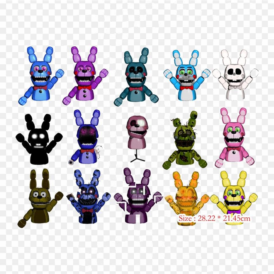 Marionetă Five Nights At Freddy's Sister Locație Marionetă Transfer de călcat pentru îmbrăcăminte Geanta de tricou Autocolante de transfer de