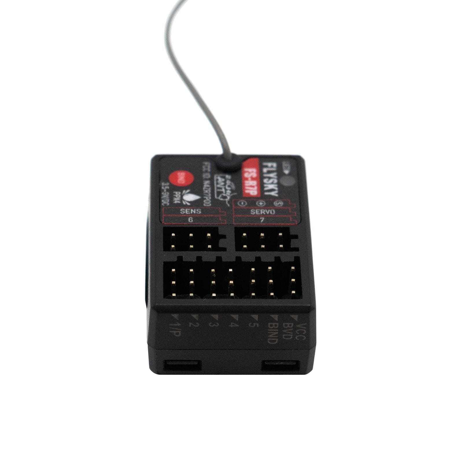 Receptor FLYSKY R7P 7CH 2.4G Protocol ANT 3.5-9V/DC Receptor pentru telecomandă FS-G7P RC pentru barcă negru