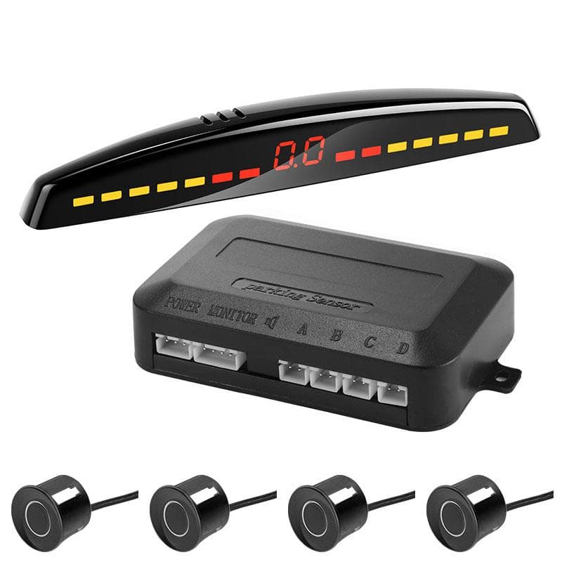 Senzor de parcare cu LED pentru mașină Detector auto pentru mașină Afișaj Parktronic Sistem de monitorizare cu senzor de rezervă invers