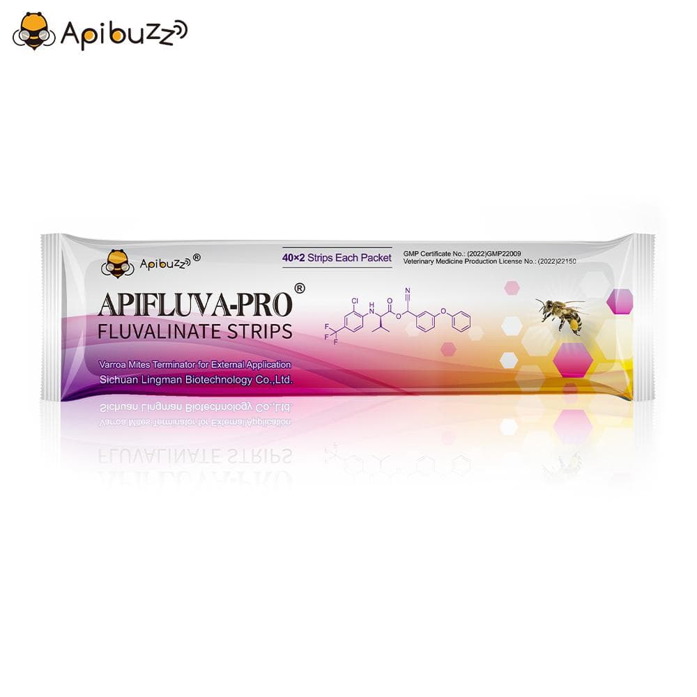 Apibuzz APIFLUVA-PRO Varroa Strips - Accesorii pentru apicultură și accesorii pentru albine - Echipamente pentru apicultură