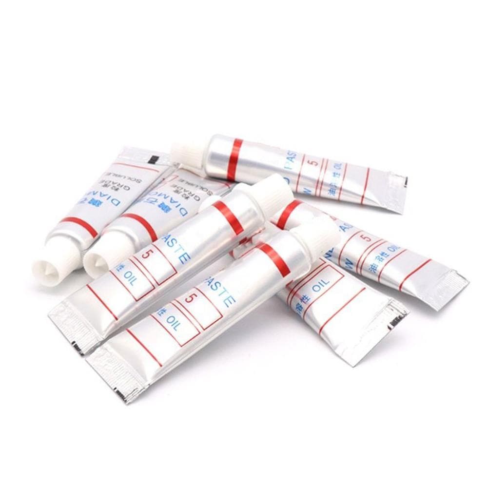 1× Cremă de lustruit pentru metale, oglindă din sticlă de jad cu diamante/pastă de lustruit pentru bijuterii