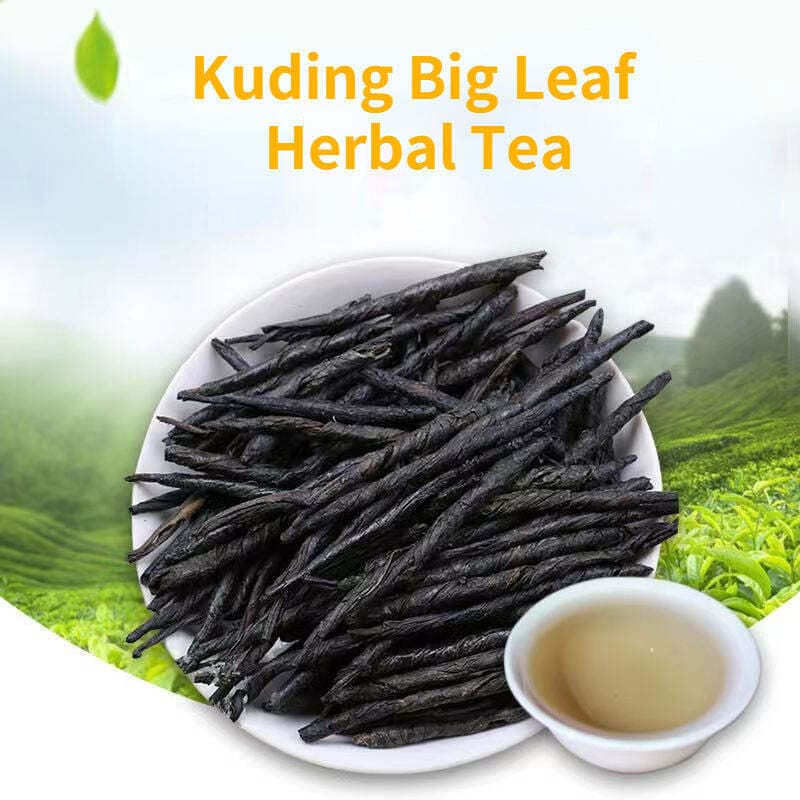 250g Ceai Kuding Yunnan cu Frunză Mare Vrac Pachet Ceai Herbal Amar Ceai Chinezesc din Plante