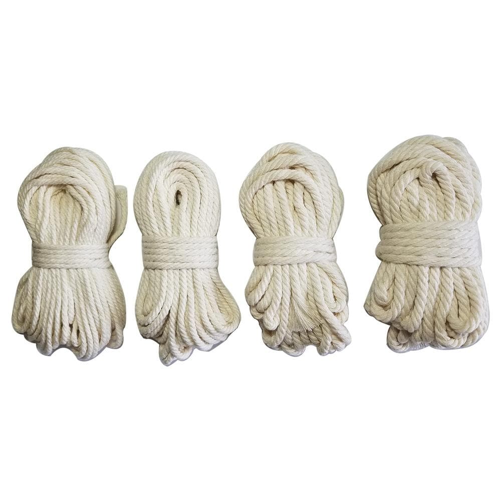 Funie mai groasă din bumbac 100% natural, 3 mm-10 mm, sfoară de macrame, etichetă pentru agățat accesoriu manual DIY