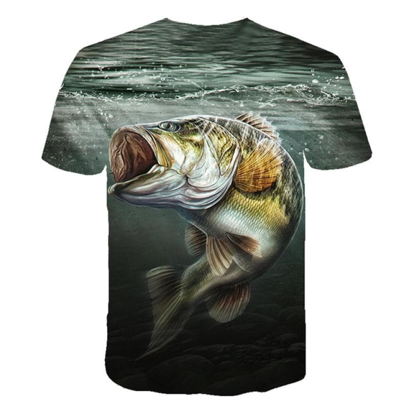 Tricou imprimat cu pește 3D pentru bărbați Vară Bărbați Crap Pești Tricou amuzant Femei Copii Bărbați Oversized Manecă scurtă Topuri