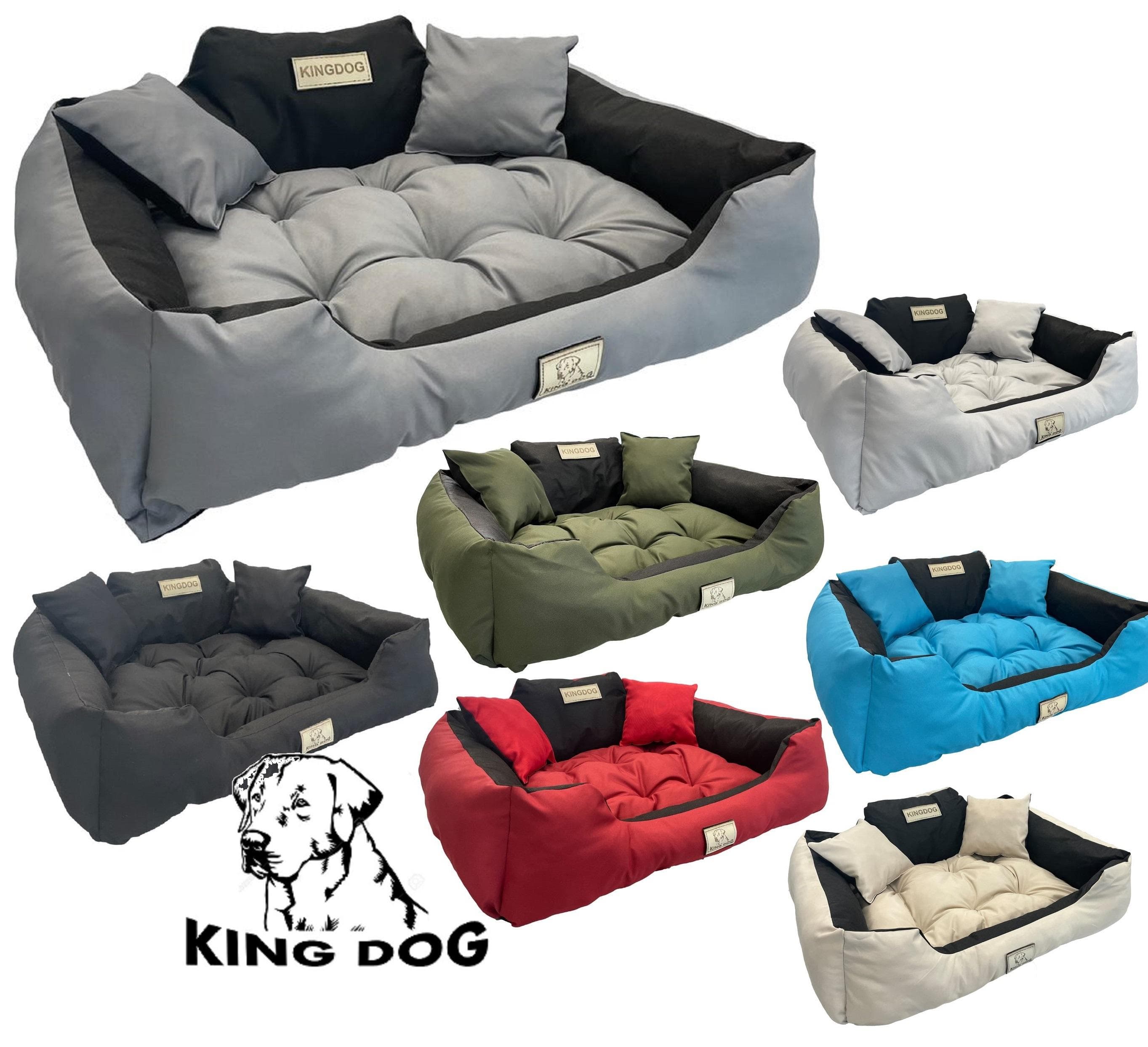 Pat pentru caini KINGDOG, impermeabil si rezistent, SML XL XXL 3XL, 8 culori! negru