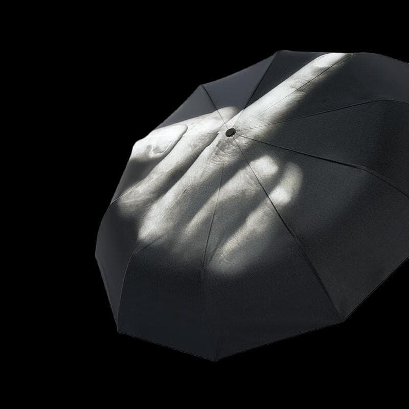 Automatic Novelty Middle Finger Umbrella