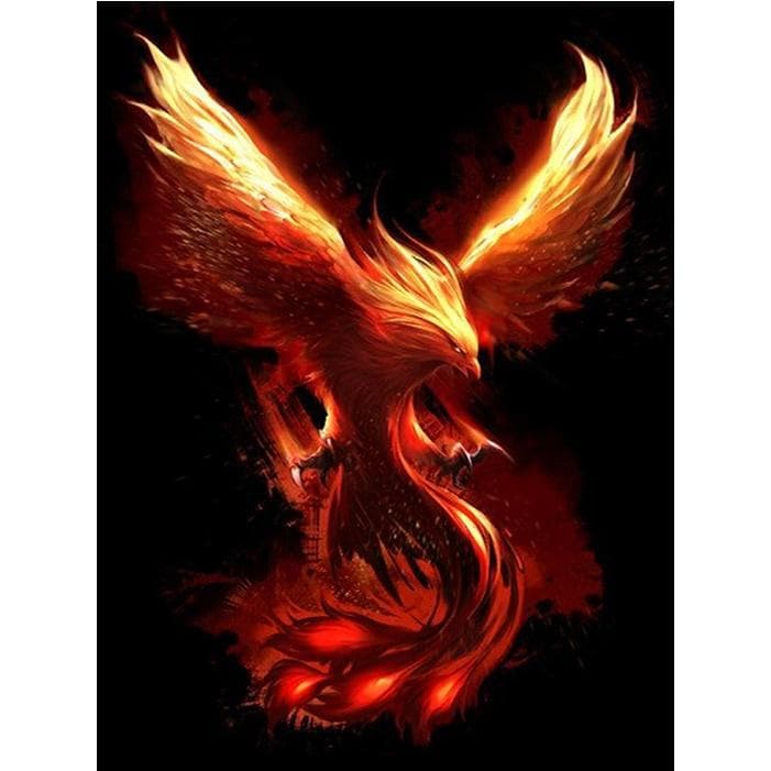 Pictură cu diamant 5D DIY Bird Phoenix Diamond Stras Broderie Cusatura de cruce 5D Decor Cadou