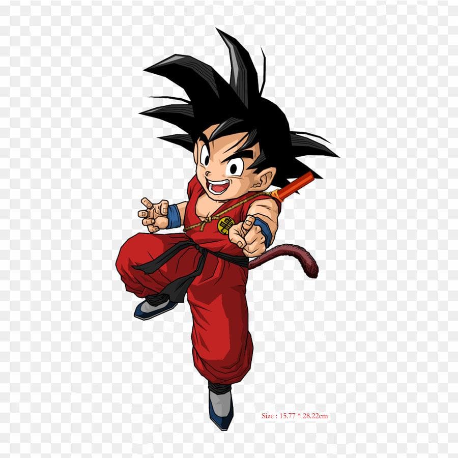 Petice pentru haine Geanta Calcat pe autocolante termice Kid Goku Gt Goku Vegeta Model Lavabil Transfer termic