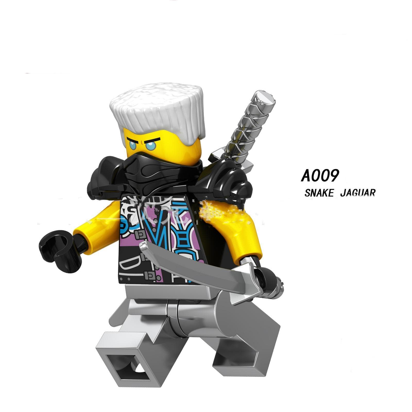 Minifigurină unică cadou de Crăciun A009-016 Jucărie Jucărie educațională pentru copii Minifigurine Blocuri de construcție DIY asamblate