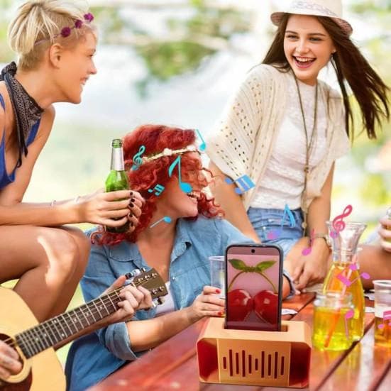 Amplificator Telefon Difuzor Pasiv Suport Telefon Imprimat 3D Amplificator Telefon Portabil Nu Necesită Încărcare Îmbunătățitor Sunet Telefon