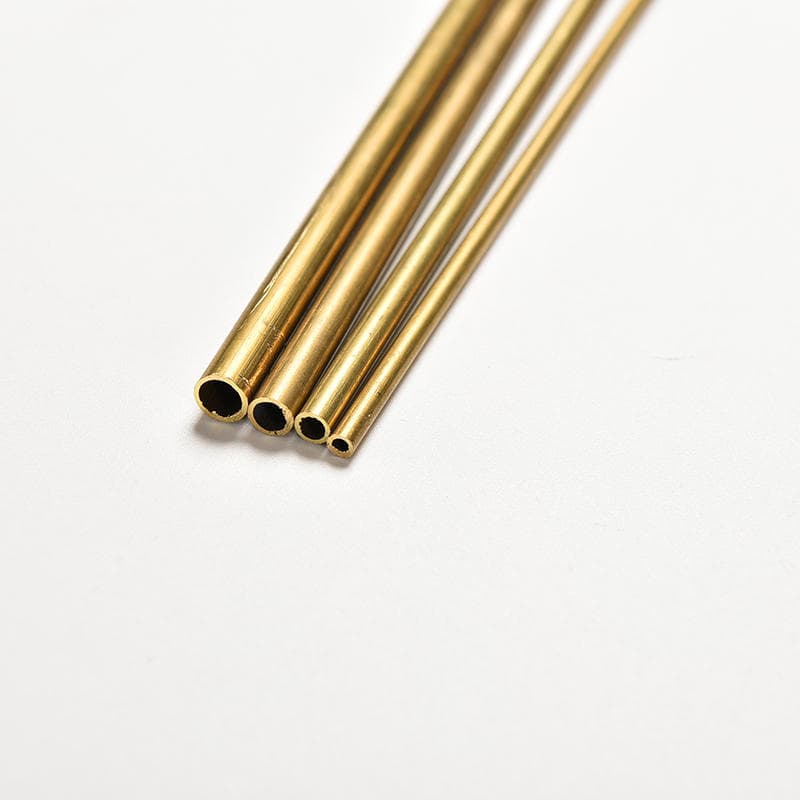 1 buc. Tuburi din alamă de calitate fiabilă Tuburi rotunde interioare 2 mm 3 mm 4 mm 5 mm lungime 300 mm perete 0,5 mm tub de cupru