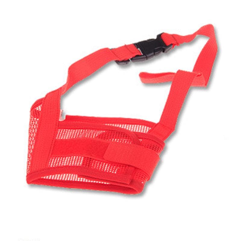 Masca ajustabila pentru caine de companie Bark Bite Mesh Gura Bot Ingrijire Anti Stop mestecat M