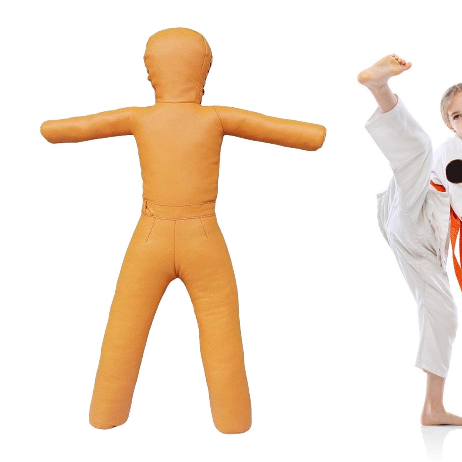 Manchină Wrestling pentru Copii 120cm Neumplută Antrenament Karate Judo Manchină Sac Wrestling Judo Manchină Sac MMA Grappling Manchină roșu