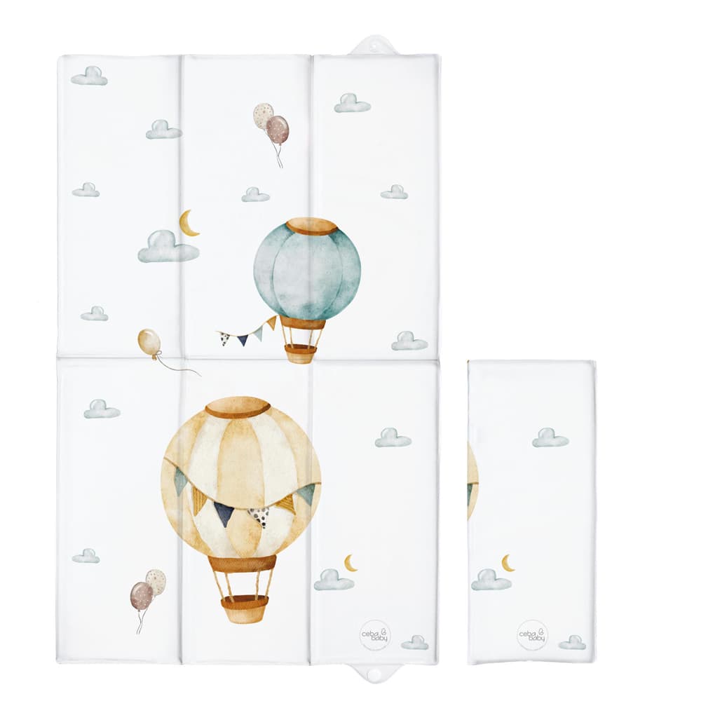 CEBA BABY Saltea de înfășat de călătorie (60x40) Basic Balloons