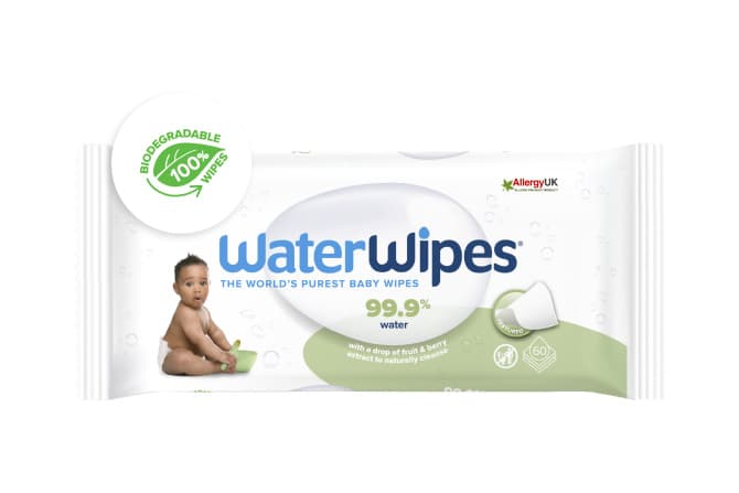 WATERWIPES Șervețele umede Baby&Toddler 3in1 60 buc