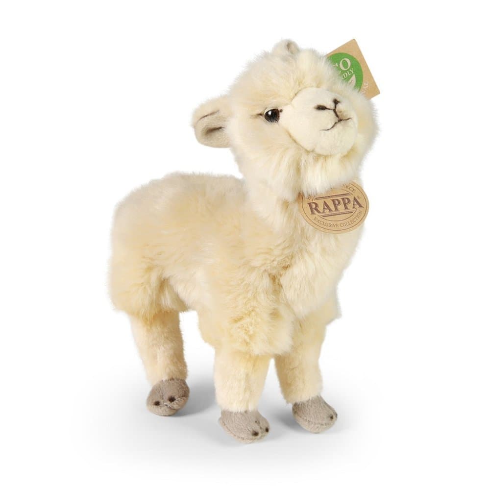 Rappa Lamă de pluș Alpaca în picioare 23 cm ECO-FRIENDLY