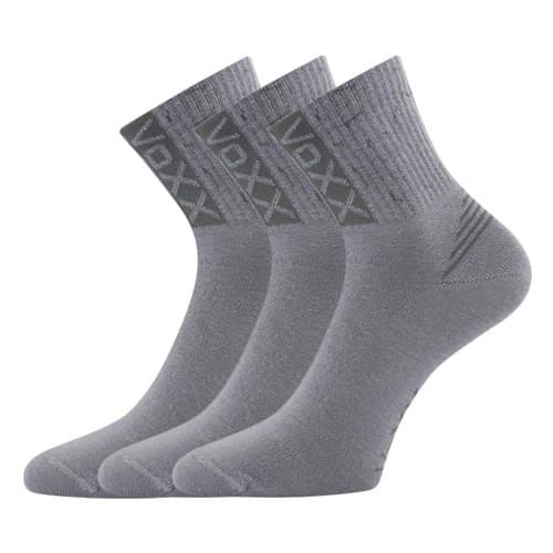 3PACK șosete VoXX gri deschis (Codex) M
