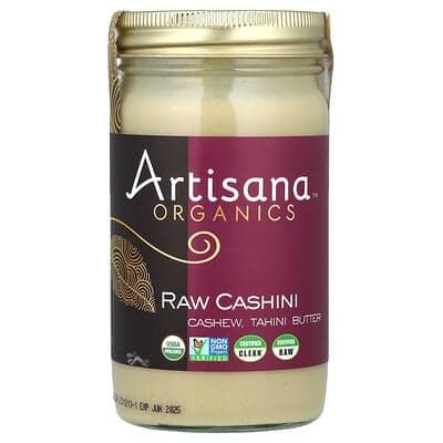 Artisana, Organice, Cashini crud, caju, unt Tahini, 14 oz (397 g)