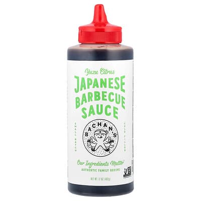 Bachan's, Sos pentru grătar japonez, citrice yuzu, 482 g (17 oz)