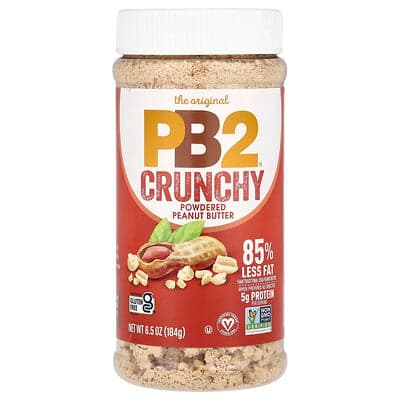PB2 Foods, Unt de arahide pudră crocantă, 184 g