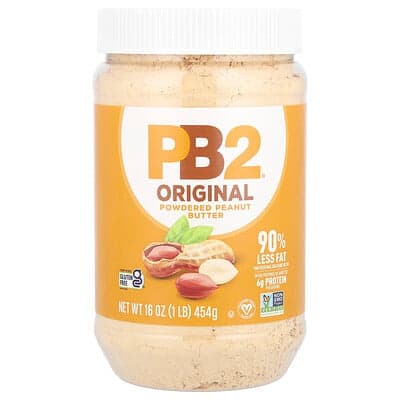 PB2 Foods, Unt de arahide pudră original, 16 oz (454 g)