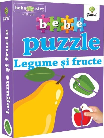 Bebe Puzzle. Legume si fructe
