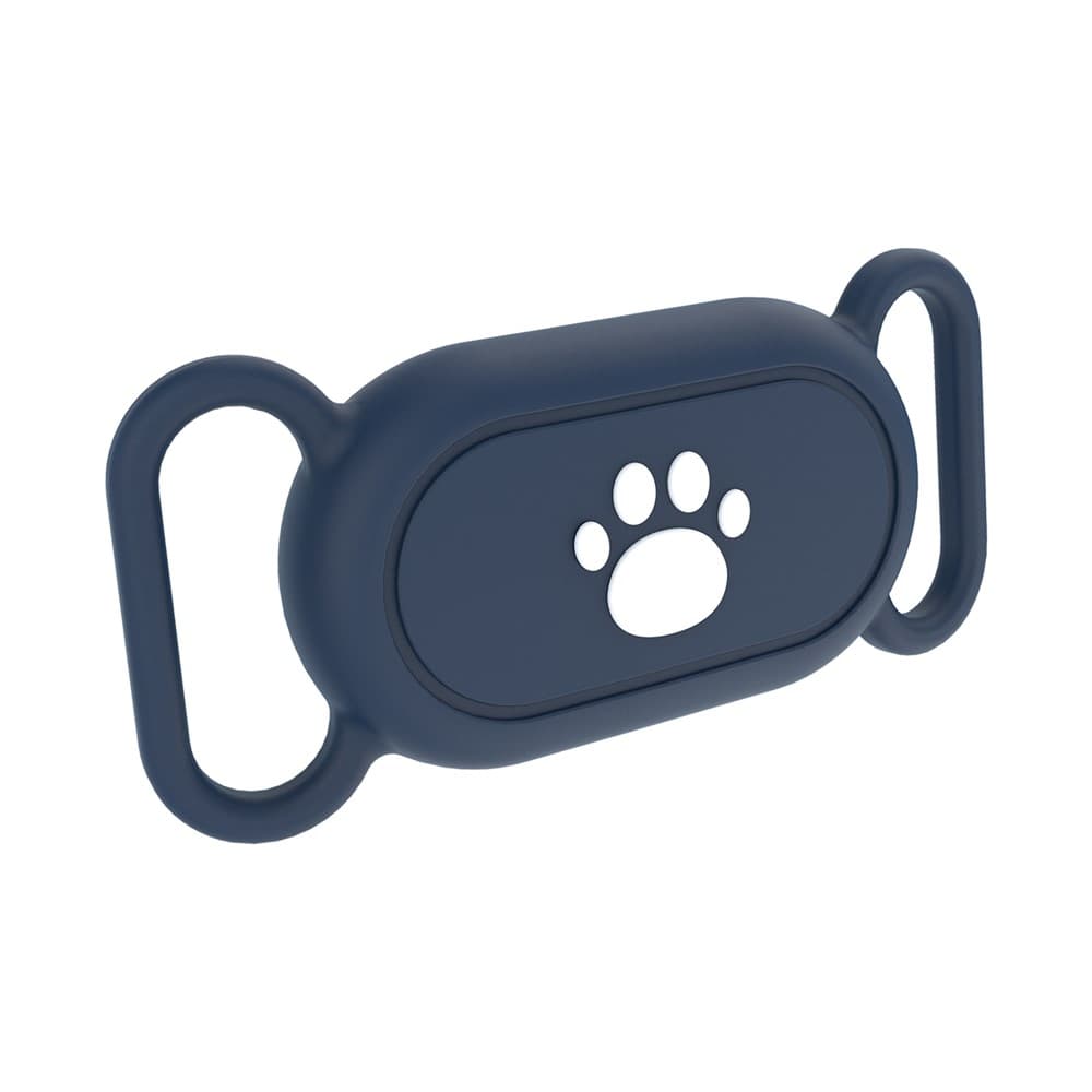 PROTEMIO PET LOCATE Husă pentru Samsung Galaxy SmartTag 2 pentru zgardă de câine / pisică bleumarin