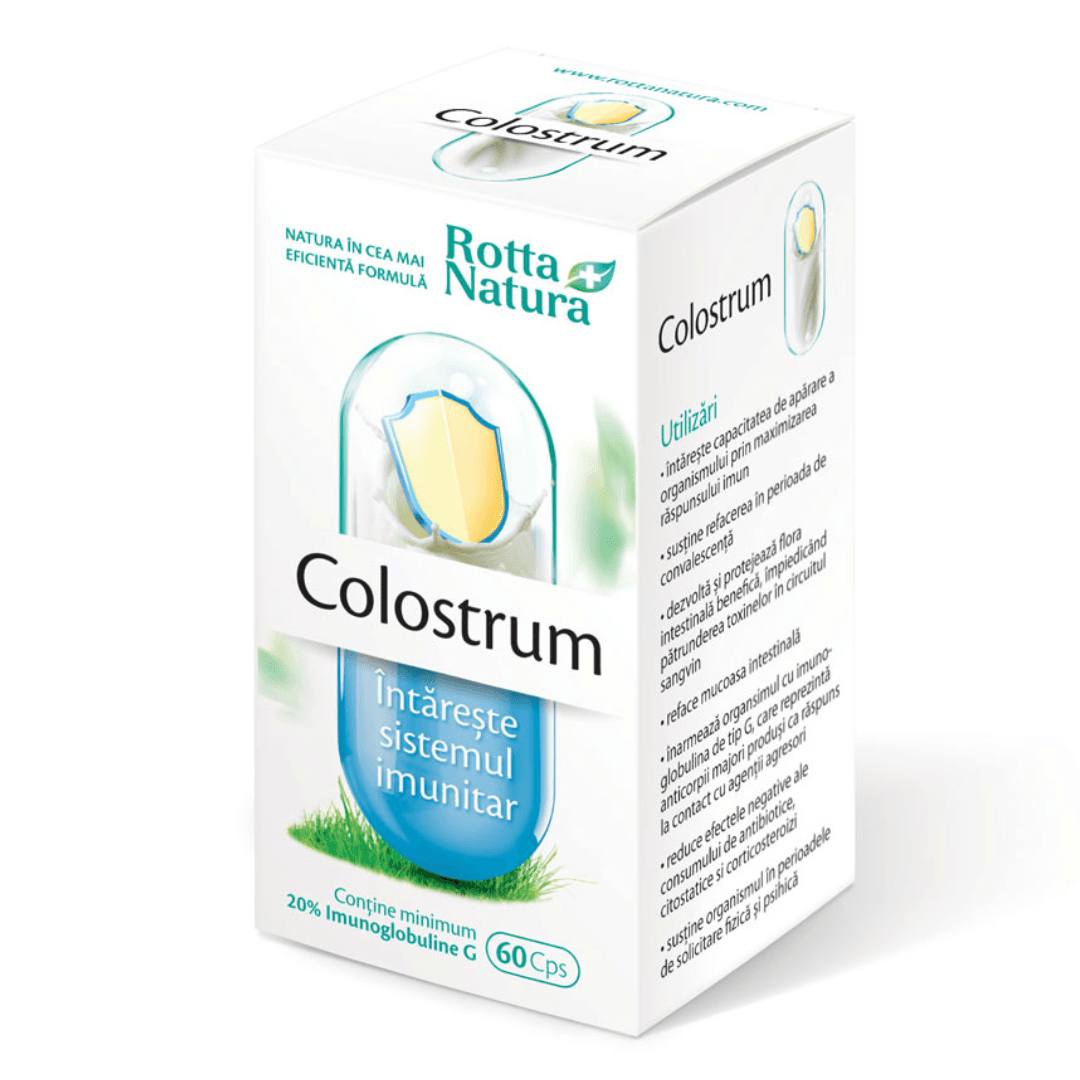 Colostrum, 60 capsule, Rotta Natura