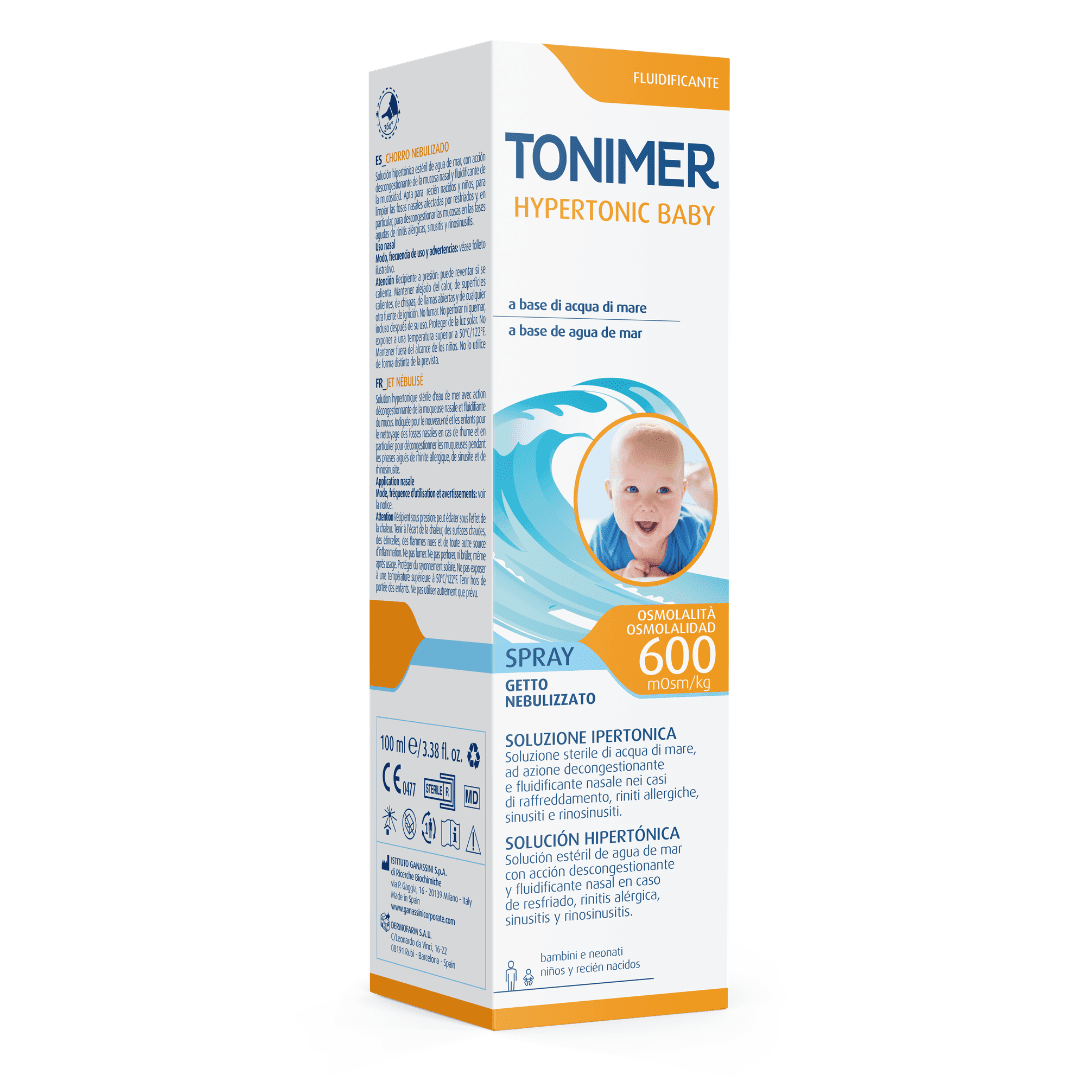 Spray nazal hipertonic pentru copii, Baby Spray, 100 ml, Tonimer