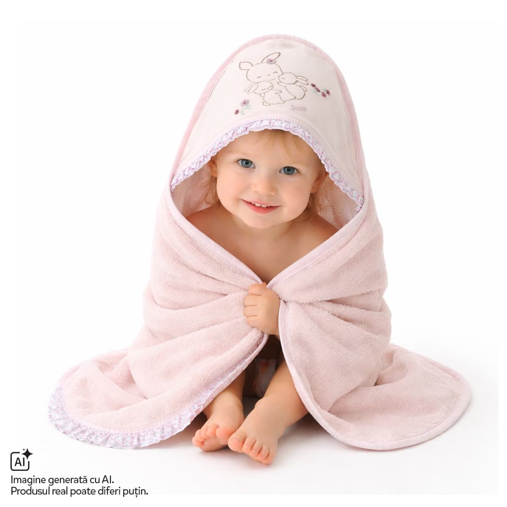 Prosop baie pentru bebelusi Chicco, Roz, 01770-70MFCI