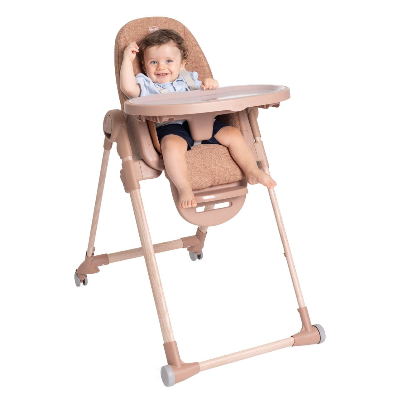 Scaun de masa Chicco Polly Armonia Terracota, 0luni+