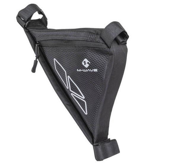 Geanta triunghi, WMX, montaj pe cadru, culoare negru gri
