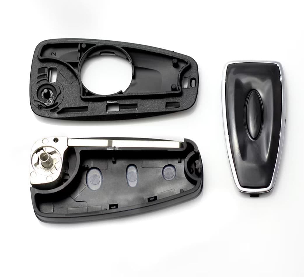 Carcasa Cheie Ford tip briceag, 3 Butoane, compatibila Mondeo, Focus, S-Max, Galaxy, C-Max, Transit Connect, modele