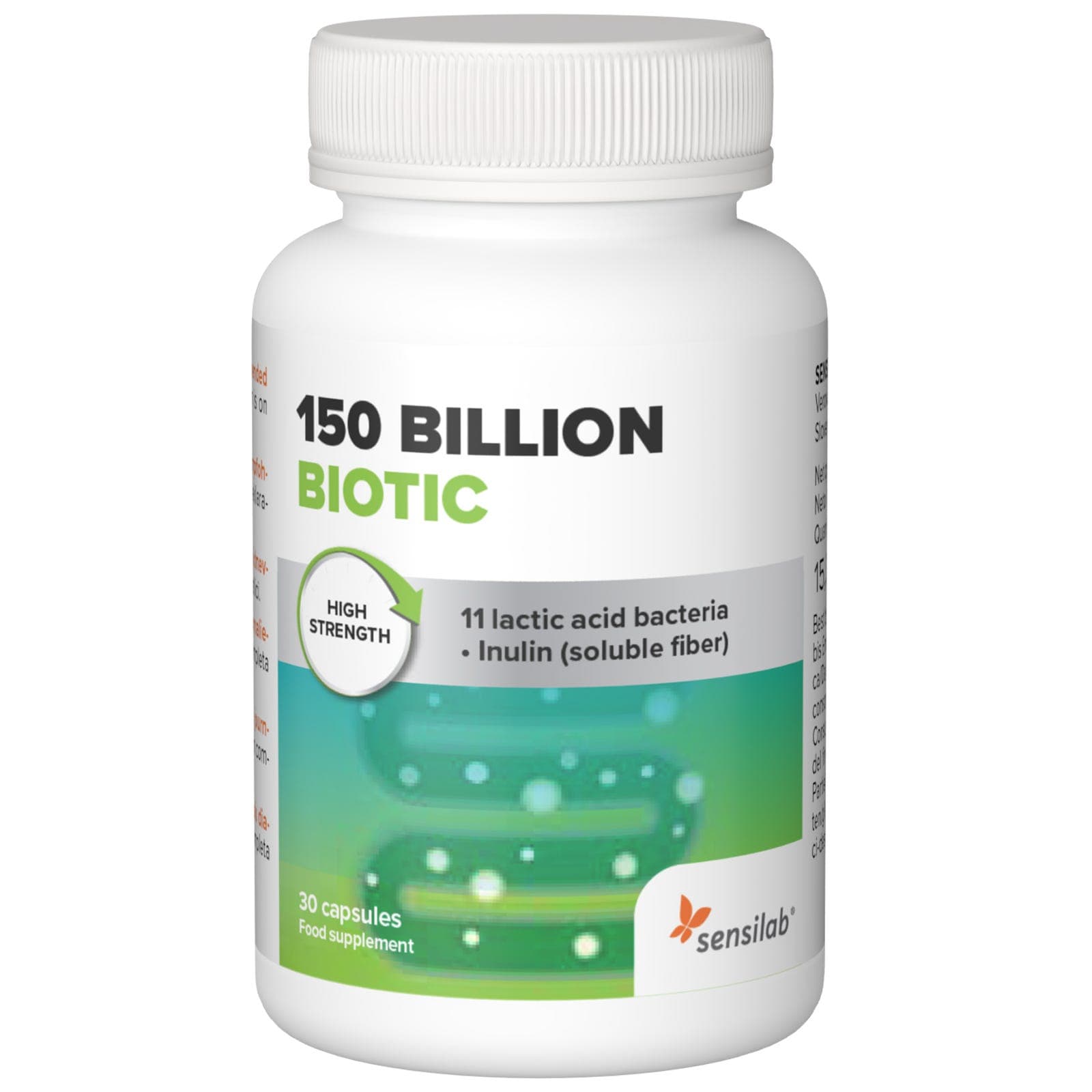 150 Billion Biotic - concentrație mare: sănătate intestinală și ameliorarea colonului iritabil